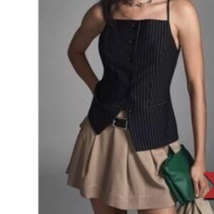 Anthologies Sunday in Brooklyn 
Ponte Apron Vest Sleeveless Sz L